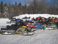 Snowmobile photo