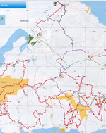 Cumberland Snowmobile Trails Map